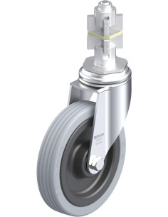 LKRA-VPA 125K-11-E17 pasukamas ratukas, 125 mm, guma