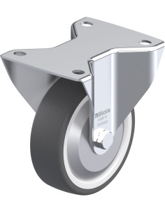 BK-POTH 125KA-3-FA poliuretano fiksuotas ratukas 125 mm