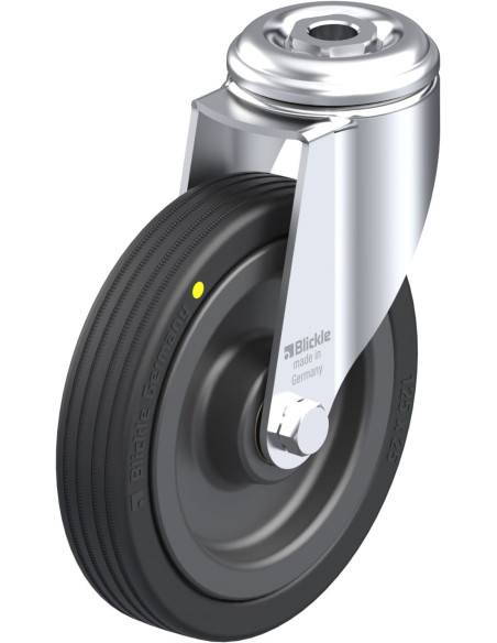 LKRA-VPA 125K-EL antistatinis pasukamas ratukas