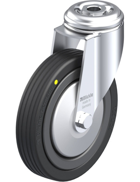 LKRA-VPA 125K-EL-FA antistatinis pasukamas ratukas