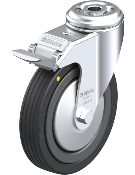 LKRA-VPA 125K-FI-EL-FA antistatinis ratukas su stabdžiais