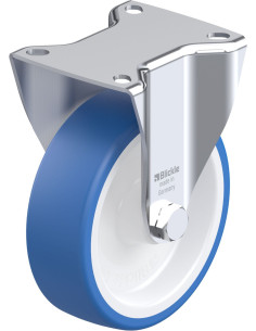 BK-POTHS 125G-1 poliuretano fiksuotas ratukas 125 mm