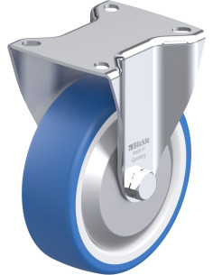 BK-POTHS 125G-1-FA poliuretano fiksuotas ratukas 125 mm