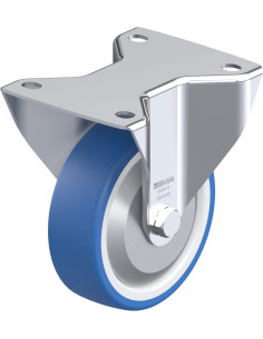 BK-POTHS 125G-3-FA poliuretano fiksuotas ratukas 125 mm