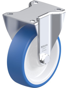 BK-POTHS 125R-1 fiksuotas poliuretano ratukas 125 mm