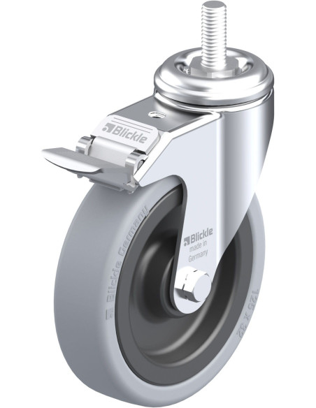 LKRA-VPA 126K-FI-GS12 pasukamas ratukas su stabdžiais