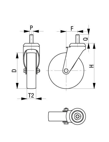 LKRA-VPA 126K-GS12 pasukamas ratukas 125 mm