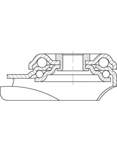 LKRA-VPA 150G-11-E13 pasukamas ratukas 150 mm 2