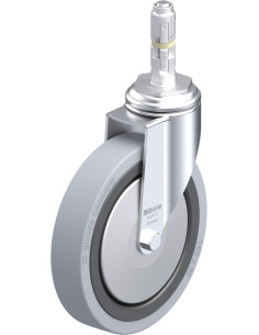 LKRA-VPA 150G-11-FA-E12 pasukamas ratukas, guma, 150 mm