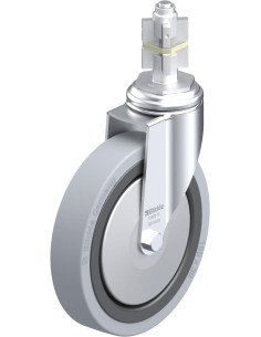 LKRA-VPA 150G-11-FA-E15 pasukamas ratukas su guma 150 mm