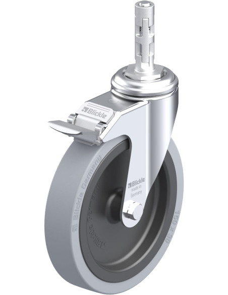 LKRA-VPA 150G-11-FI-E11 pasukamas ratukas su stabdžiais