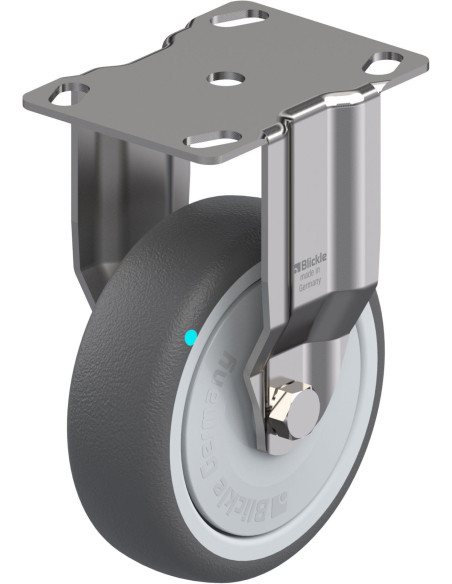 BKPXA-PATH 101KFD poliuretano fiksuotas ratukas 100 mm