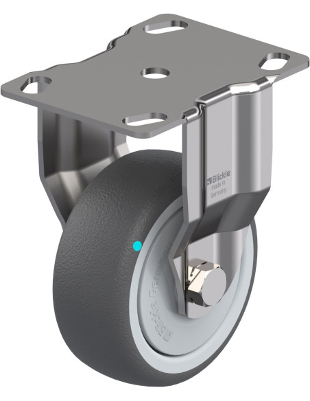 BKPXA-PATH 80KFD - Poliuretano fiksuotas ratukas 80 mm