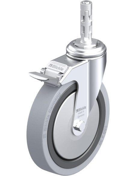 LKRA-VPA 150K-11-FI-FA-E11 pasukamas ratukas su stabdžiais