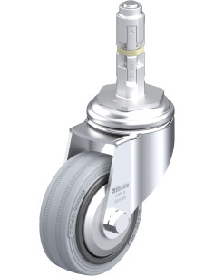 LKRA-VPA 80G-11-FA-E12 pasukamas ratukas su guma 80 mm