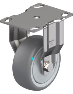 BKPXA-TPA 80KFD fiksuotas ratukas 80 mm guma 100 kg