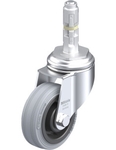 LKRA-VPA 80K-11-E12 pasukamas ratukas su guma 80 mm