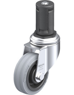 LKRA-VPA 80K-11-ER15 pasukamas ratukas su guma, 80 mm