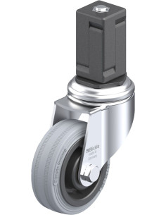 LKRA-VPA 80K-11-EV17 pasukamas ratukas su guma 80 mm