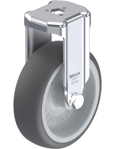 BKRA-PATH 101G poliuretano fiksuotas ratukas 100 mm