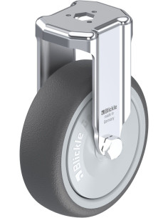 BKRA-PATH 101KF poliuretano fiksuotas ratukas 100 mm