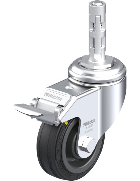 LKRA-VPA 80K-11-FI-EL-E11 antistatinis ratukas su stabdžiais