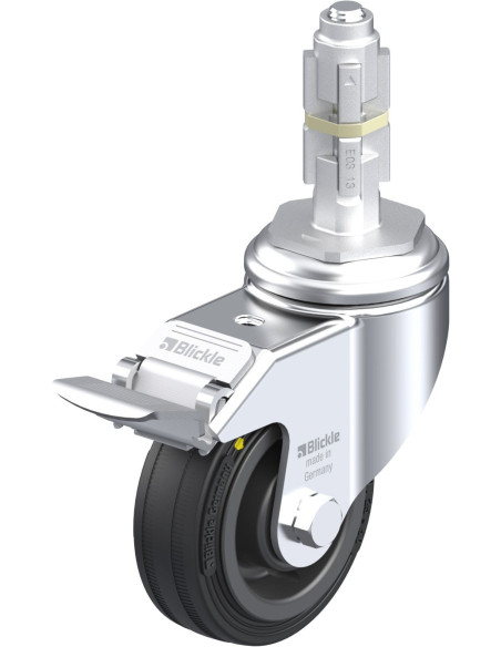 LKRA-VPA 80K-11-FI-EL-E13 antistatinis ratukas su stabdžiais