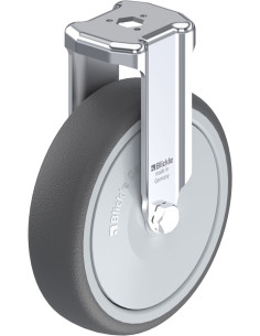 BKRA-PATH 126KF poliuretano fiksuotas ratukas 125 mm