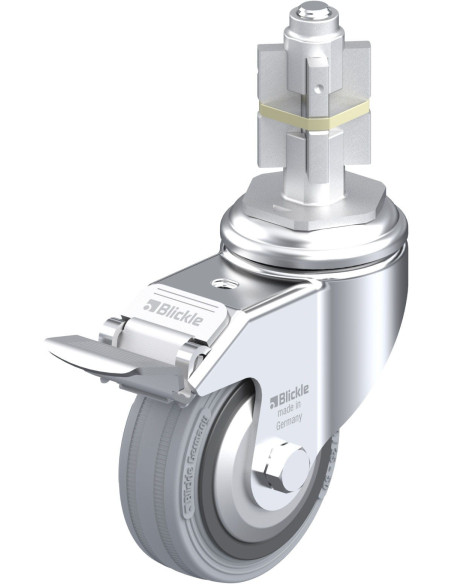 LKRA-VPA 80K-11-FI-FA-E15 pasukamas ratukas su stabdžiais
