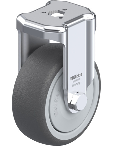 BKRA-PATH 80KF - 80 mm poliuretano fiksuotas ratukas