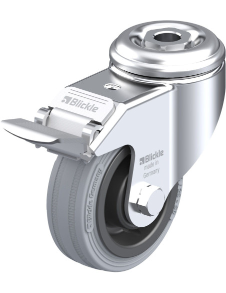 LKRA-VPA 80K-FI pasukamas ratukas su stabdžiais 80 kg