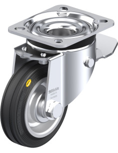 LK-RD 100R-1-ST pasukamas ratukas su stabdžiais