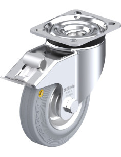 LK-RD 125R-1-FI-VLI pasukamas ratukas su stabdžiais, 125 mm