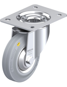 LK-RD 125R-3-VLI-FA pasukamas ratukas su guma, 125 mm