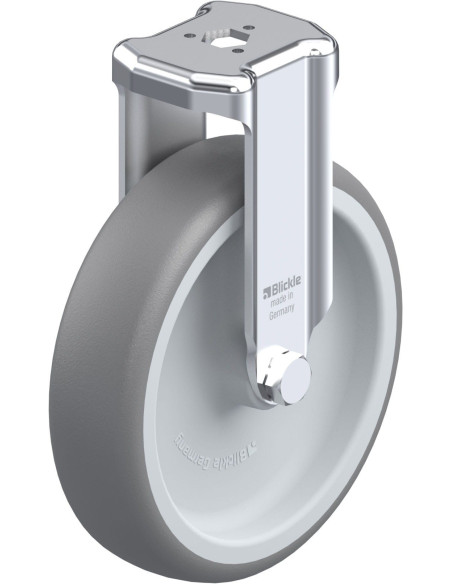 BKRA-TPA 126G fiksuotas ratukas 125mm guma 120kg