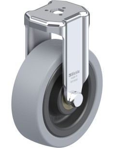 BKRA-VPA 101K fiksuotas guminis ratukas 100 mm