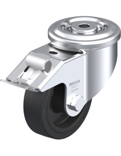 LKR-POEV 100XR-FI pasukamas ratukas su stabdžiais, 100 mm