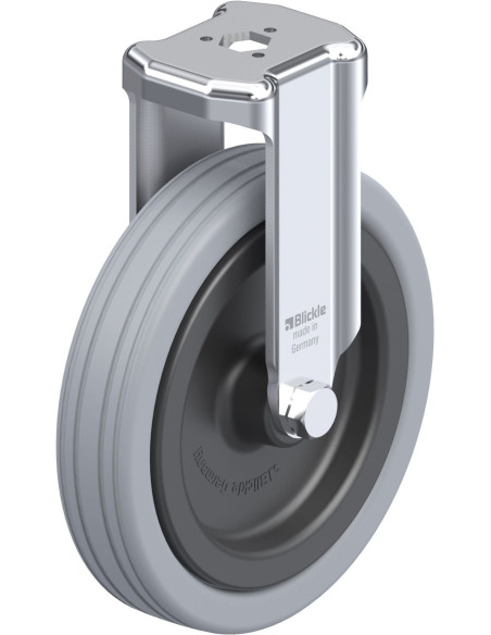 BKRA-VPA 125G fiksuotas ratukas su guma