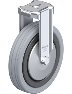 BKRA-VPA 125G-FA fiksuotas ratukas 125 mm guma 100 kg