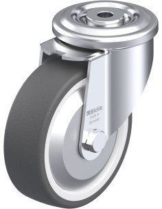 Pasukamas poliuretano ratukas LKR-POTH 125KA-FA, 125 mm