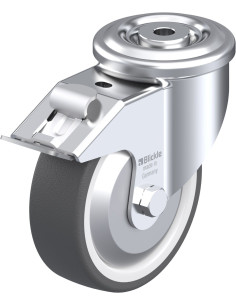 LKR-POTH 125KA-FI-FA poliuretano ratukas su stabdžiais