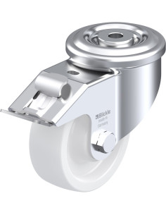 LKR-SPO 100G-FI - Sintetinis pasukamas ratukas su stabdžiais