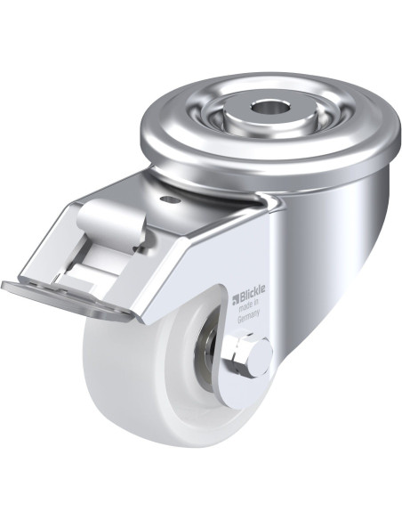 LKR-SPO 75K-FI sintetinis pasukamas ratukas su stabdžiais