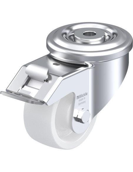 LKR-SPO 80G-FI sintetinis pasukamas ratukas su stabdžiais