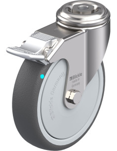 LKRXA-PATH 101KFD-11-FI poliuretano ratukas su stabdžiais