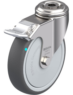 Poliuretano ratukas LKRXA-PATH 101KFD-FI su stabdžiais