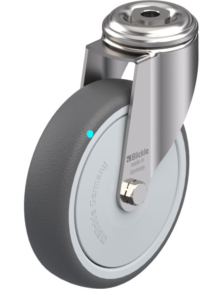 Pasukamas poliuretano ratukas LKRXA-PATH 125 mm