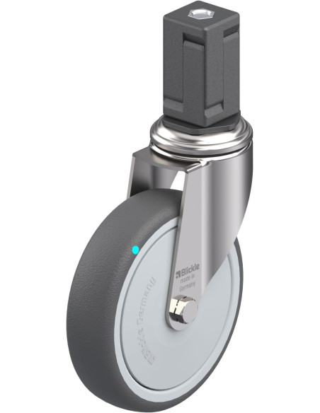 Poliuretano pasukamas ratukas LKRXA-PATH 125 mm