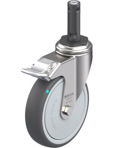 Poliuretano pasukamas ratukas su stabdžiais LKRXA-PATH