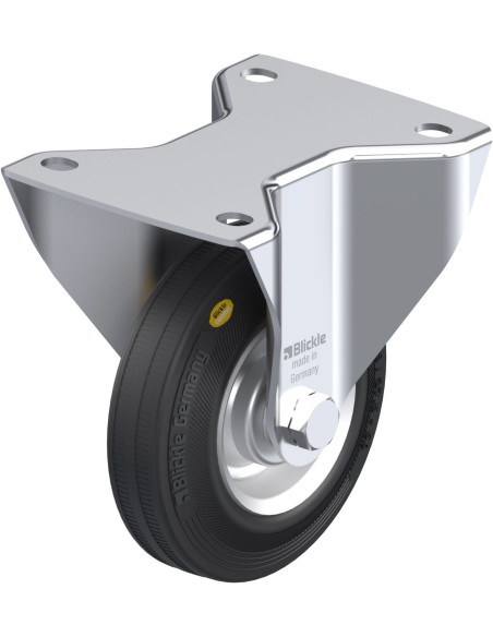 BK-RD 125R-3 fiksuotas ratukas dengtas guma